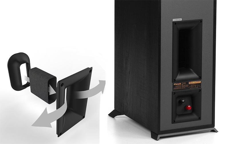 Cổng thoát hơi của Loa Klipsch R-610F