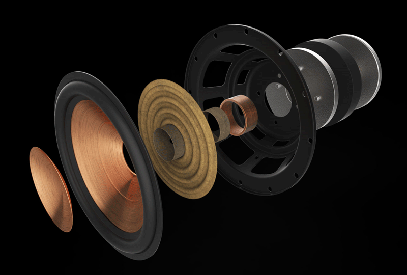 cau truc cu loa mid/bass