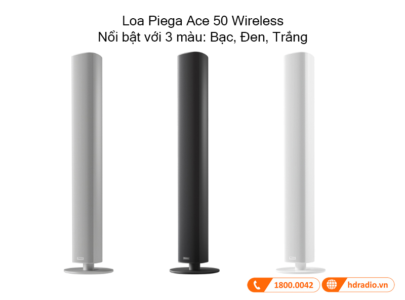 Loa Piega Ace 50 Wireless với thiết kế màu sắc nổi bật