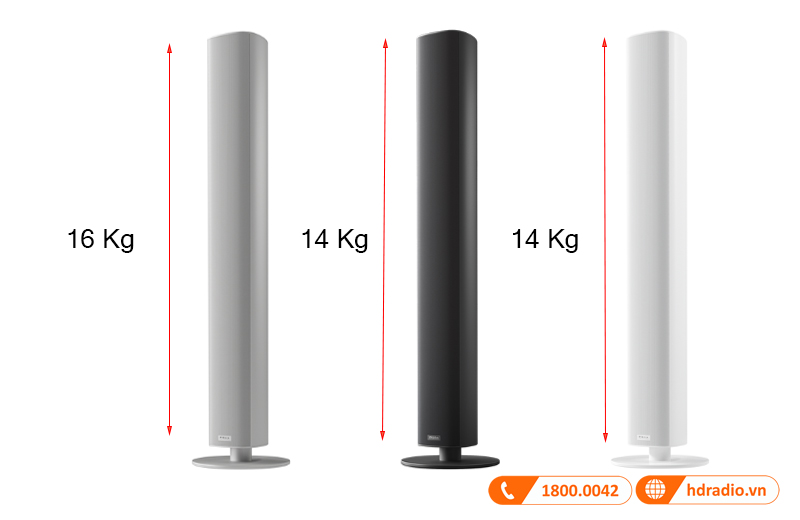 Khối lượng Loa Piega Ace 50 Wireless 