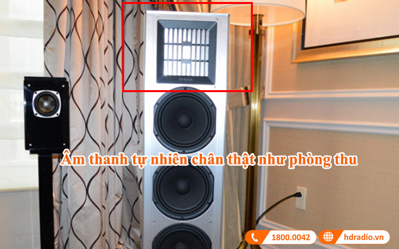 loa tweeter trong loa dung piega coax 711