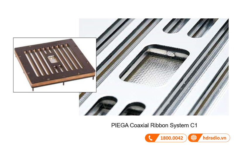 Tweeter coaxial ribbon C1