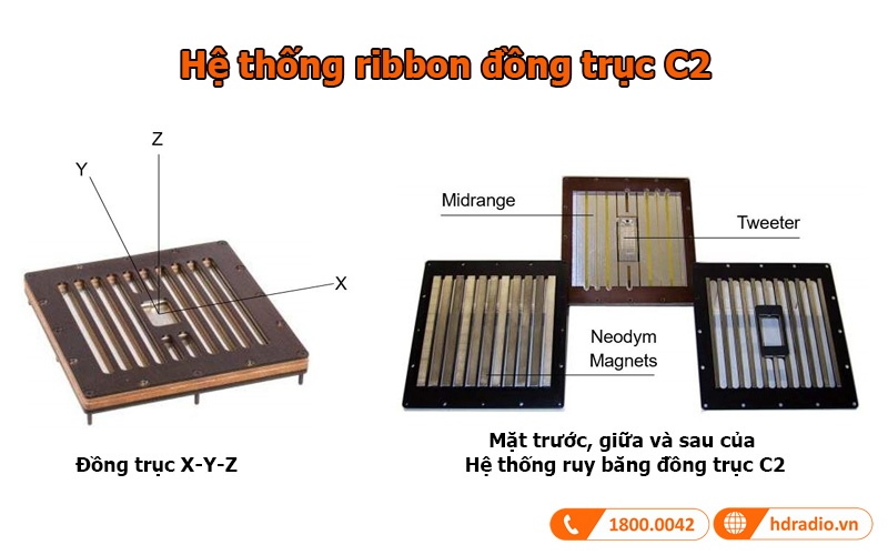 Piega Coaxial Ribbon System C2