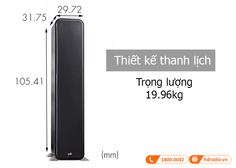 Thiet ke Loa Polk Audio Signature S55
