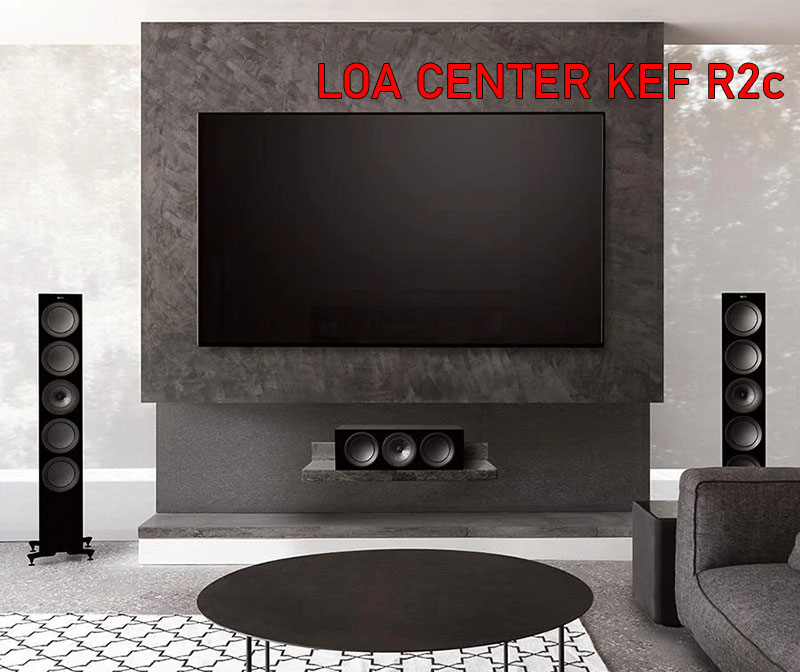 loa center kef r2c