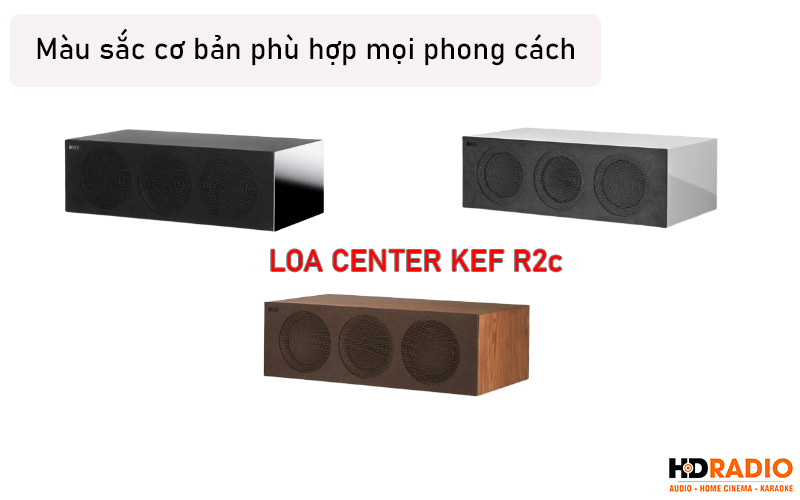 mau sac loa center kef r2c