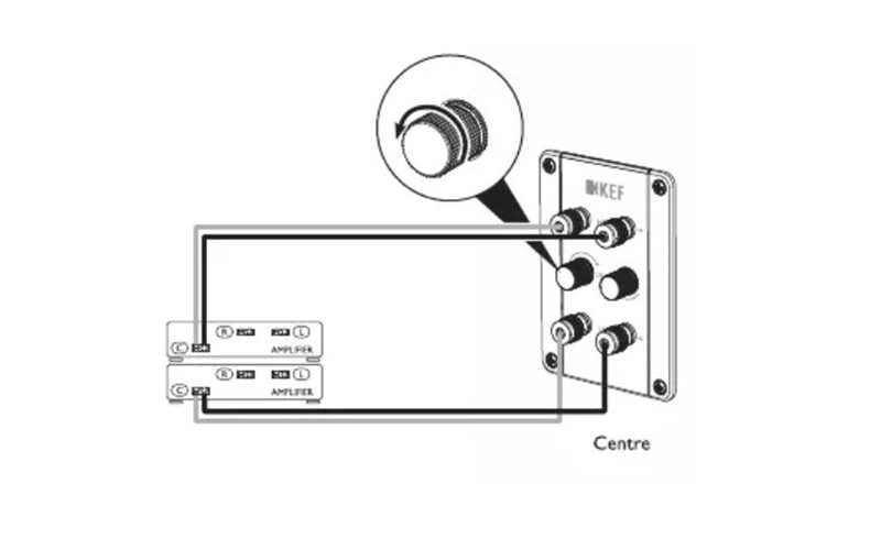 tuy chon ket noi bi-amplified connections