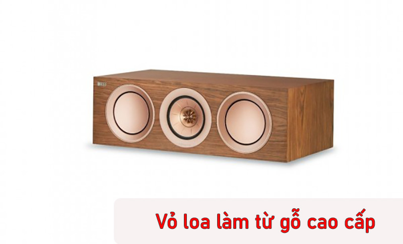 vo loa center kef r2c lam tu go cao cap