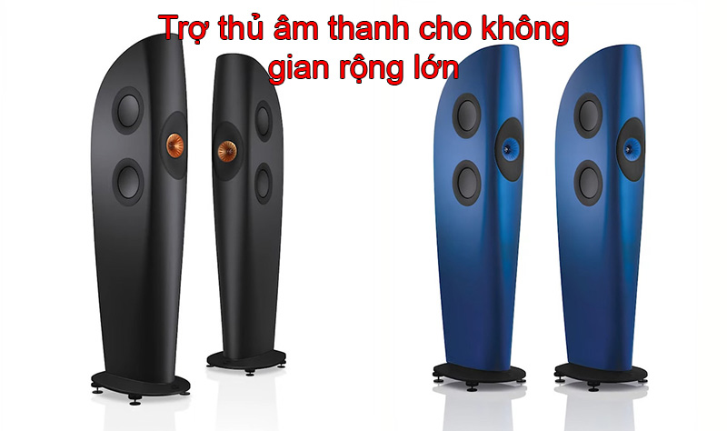 loa kef blade one meta la tro thu am thanh hoan hao