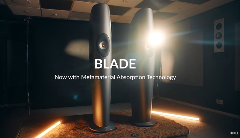 loa kef blade one meta su dung cong nghe mat