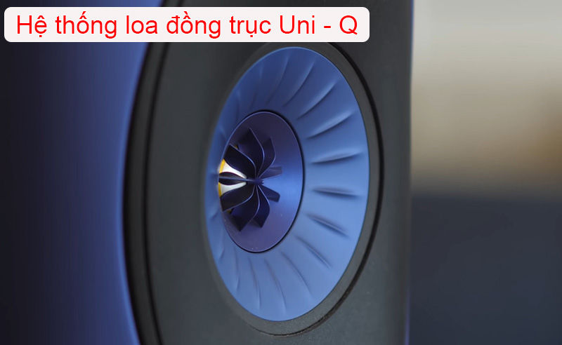 he thong loa dong truc uni - q cua loa kef blade two meta