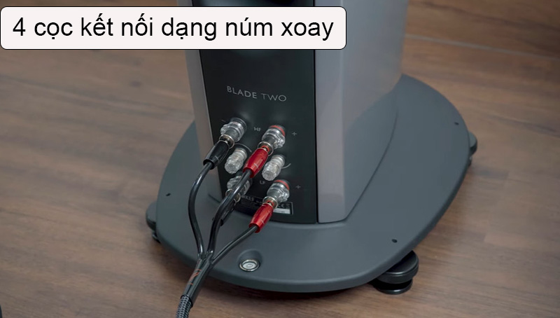 4 coc ket noi loa kef blade two meta