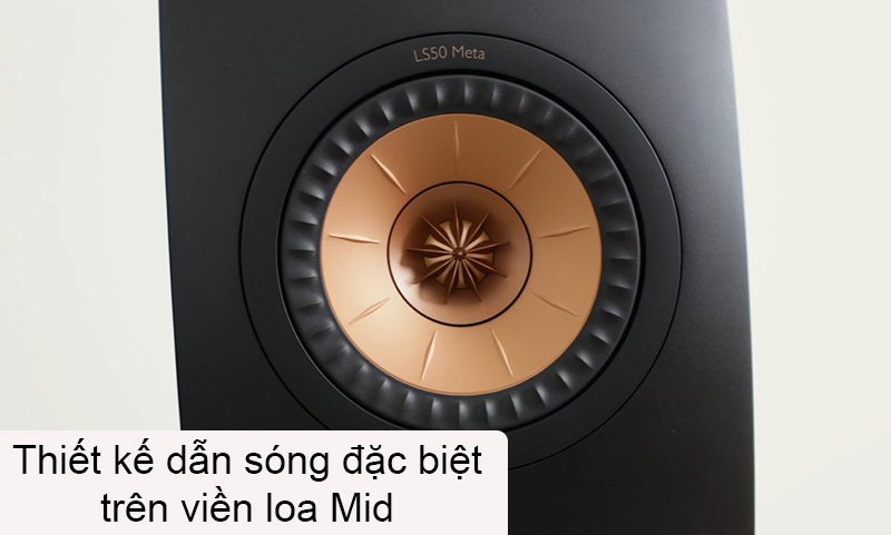 vien loa kef ls50 meta co thiet ke dan song dac biet