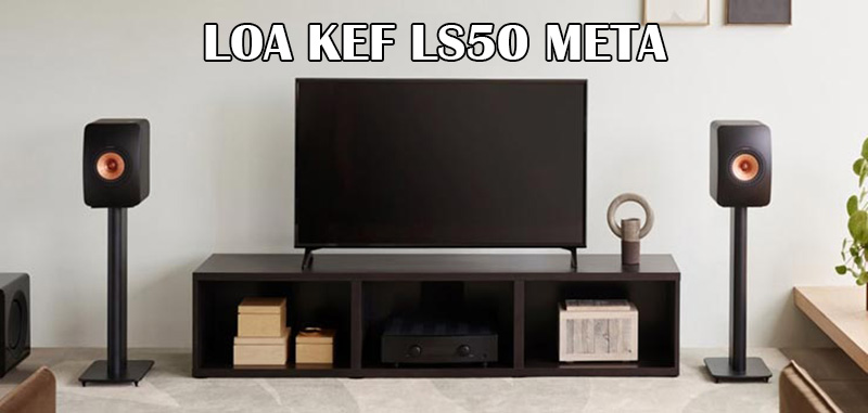 loa bookshelf kef ls50 meta