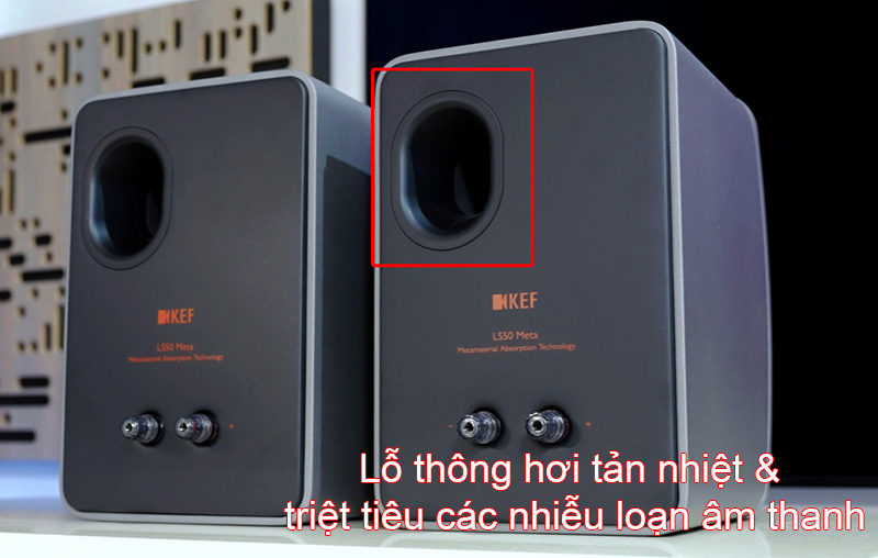 lo thong ho tro tan nhiet va han che meo am cua loa kef ls50 meta