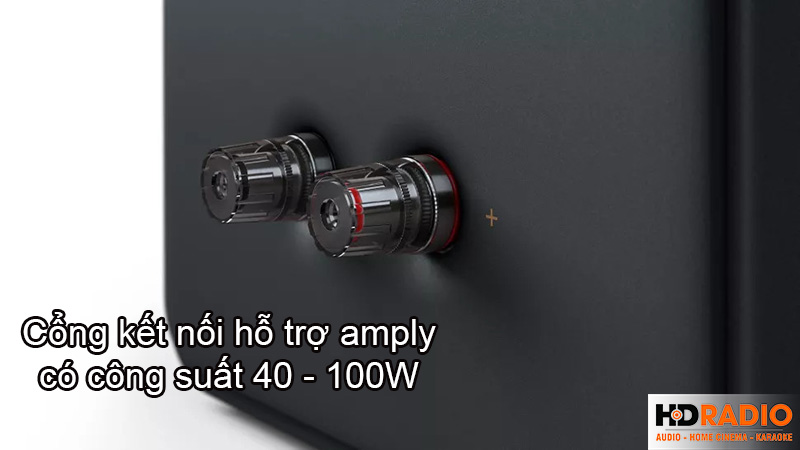 loa kef ls50 meta ket noi phu hop voi amply co cong suat 40 - 100W