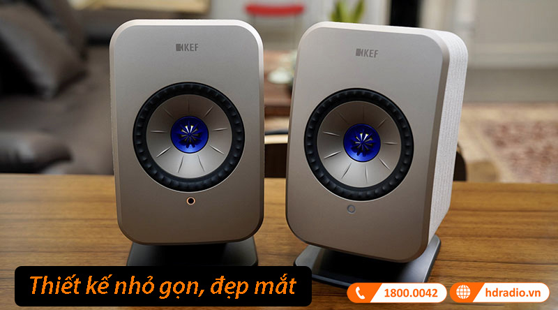 thiết kế Loa KEF LSX II