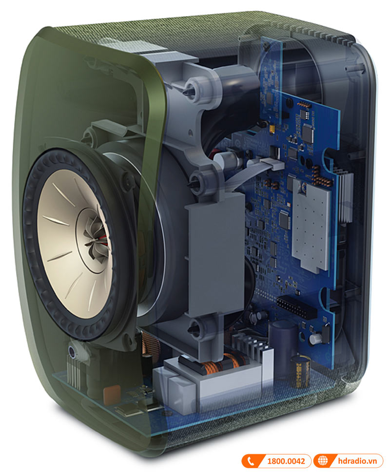 bên trong Loa KEF LSX II