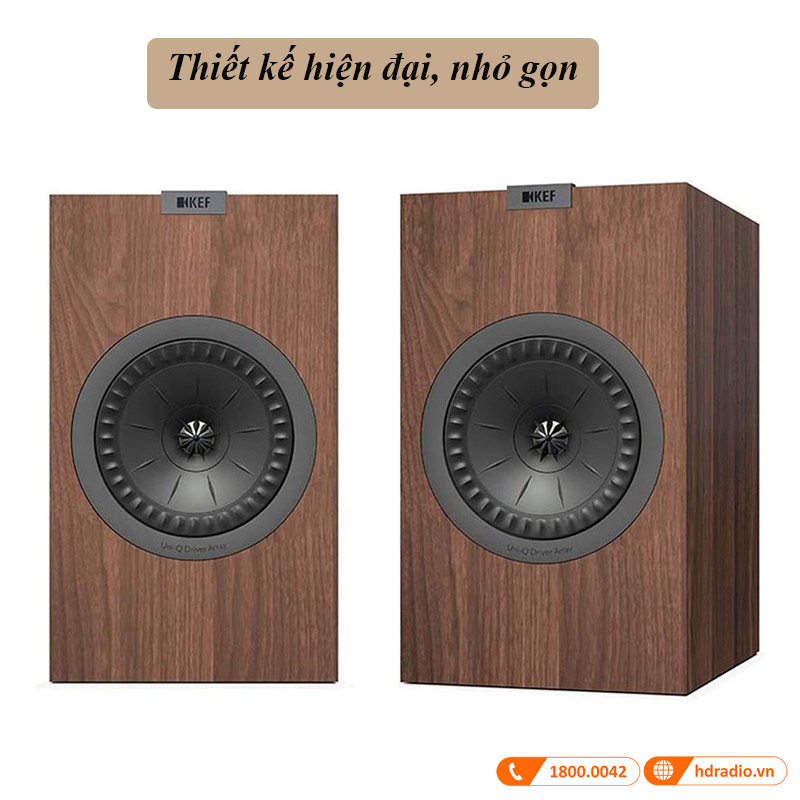 Thiết kế hiện đại, nhỏ gọn Loa KEF Q150