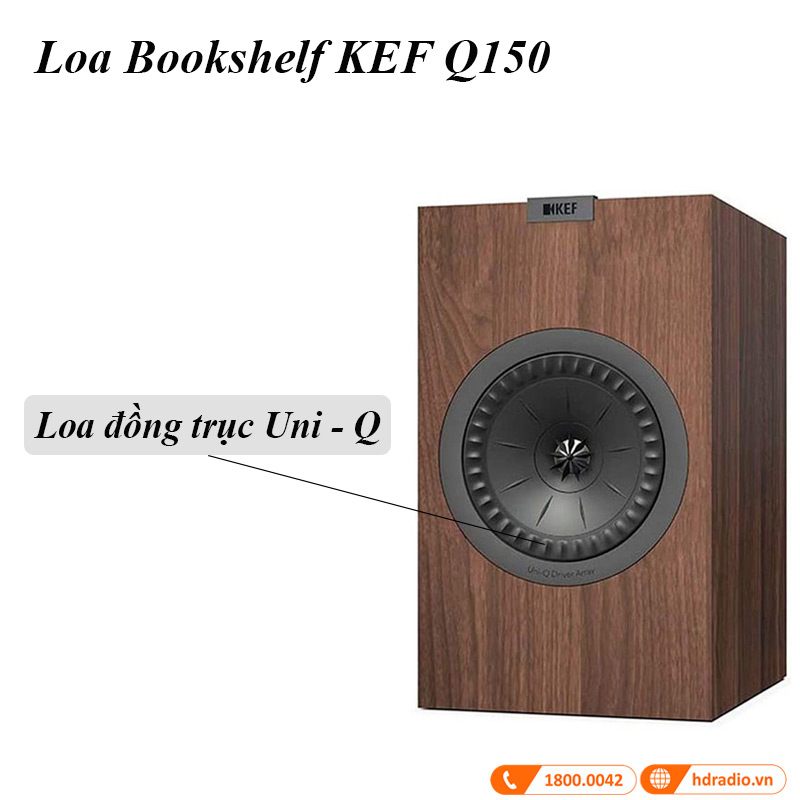 Loa đồng trục Uni-Q Loa KEF Q150