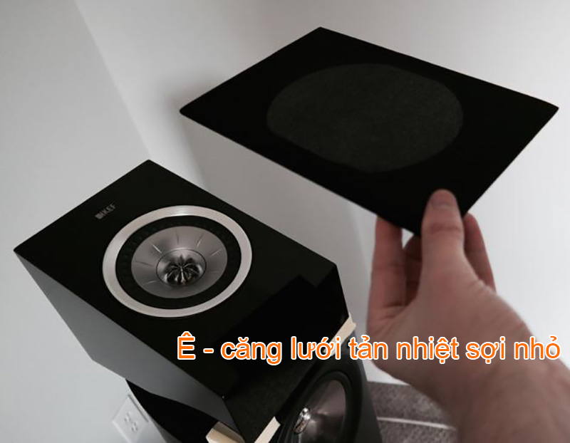 he thong e- cang luoi tan nhiet soi nho loa kef q50a