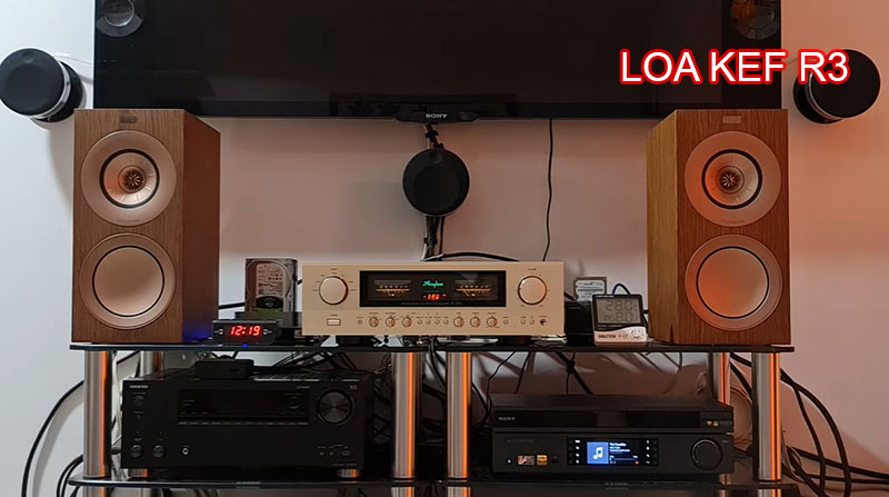 loa kef r3 voi rat nhieu dac diem noi bat