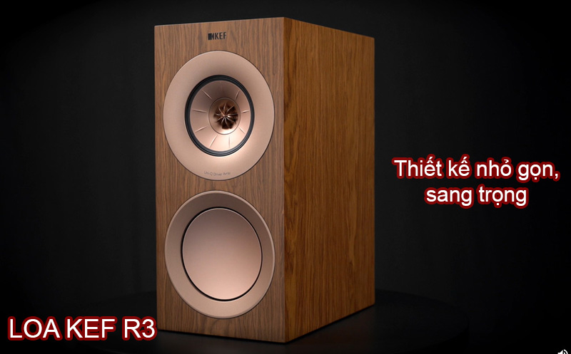 thiet ke loa kef r3 nho gon, sang trong