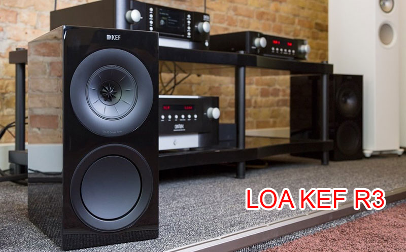 loa kef r3 mang den am thanh cao cap co chieu sau