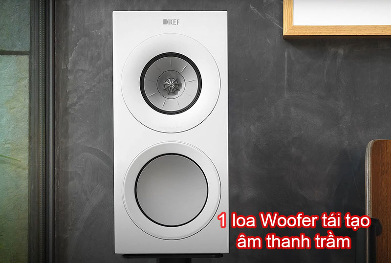 loa kef r3 trang bi 1 loa woofer tai tao am thanh tram