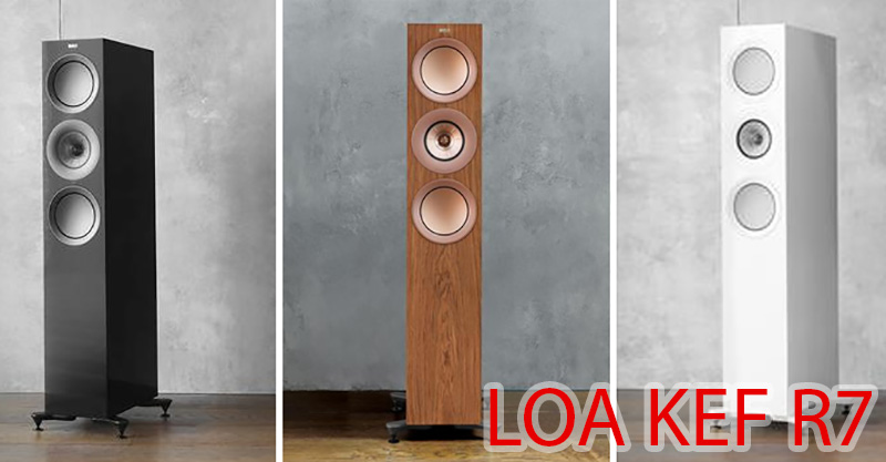 loa kef r7 cua hang kef den tu anh quoc