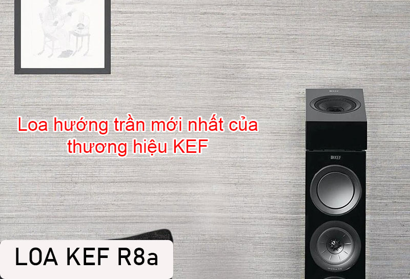 loa huong tran kef r8a