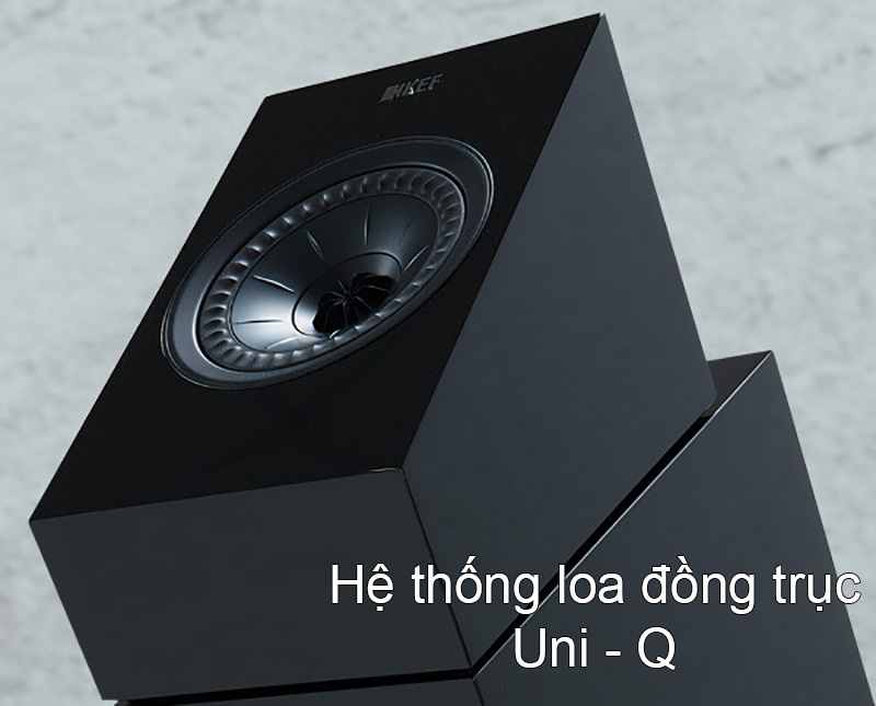 he thong loa dong truc uni - q cua loa kef r8a