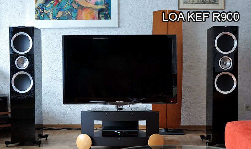 loa kef r900 voi rat nhieu dac diem noi bat