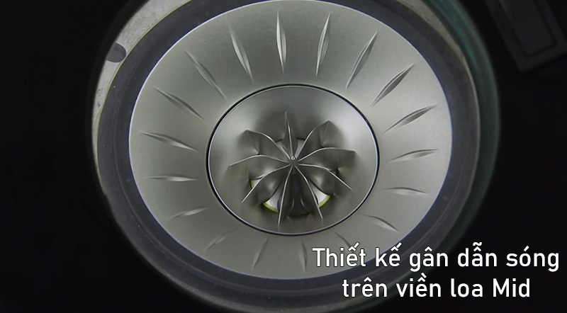 vien loa mid cua loa kef reference 1 meta co cau truc gan dan song