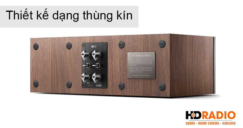 loa kef reference 2 meta co thiet ke dang thung kin