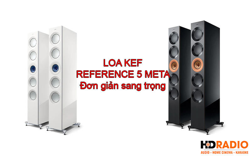 thiet ke loa kef reference 5 meta don gian, sang trong