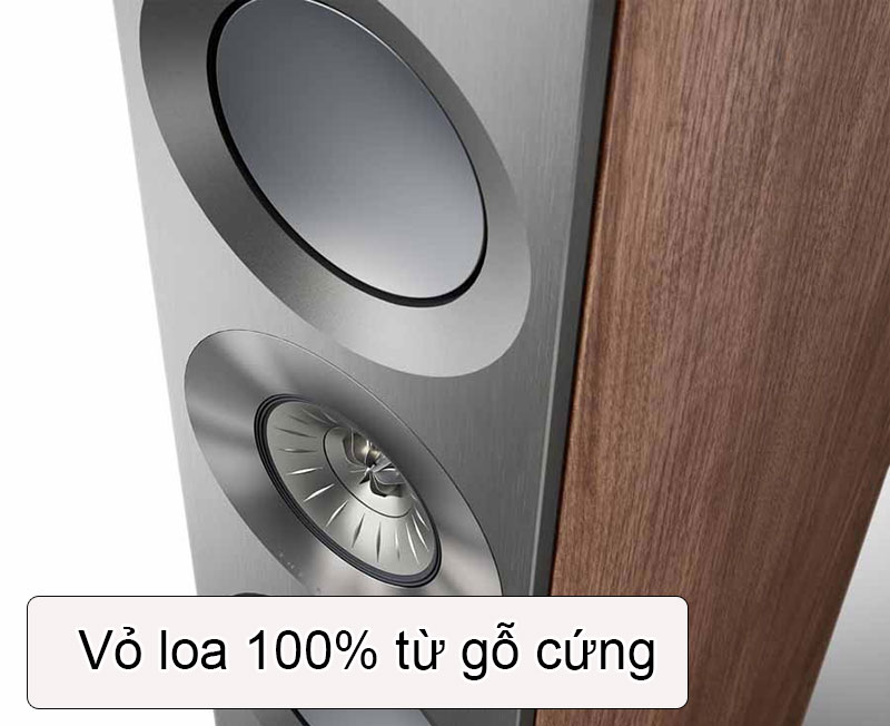 loa kef reference 5 meta duoc lam 100% t go cung