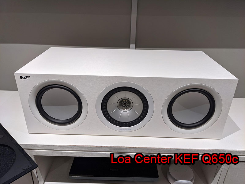 loa center kef q650c cho am thanh chan thuc, song dong loa center kef q650c cho am thanh chan thuc, song dong
