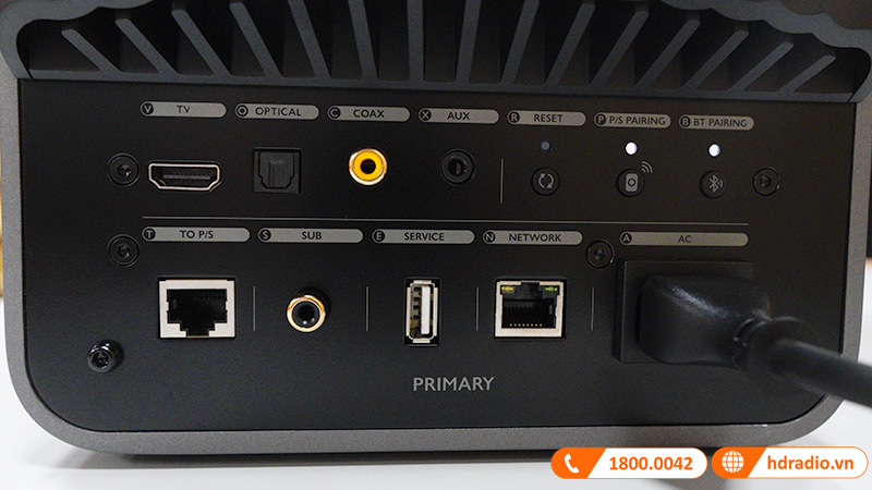 Cổng kết nối loa KEF LS50 Wireless II