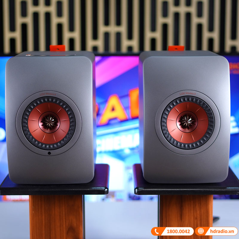 Loa KEF LS50 Wireless 2 Chính Hãng, Công Suất 760W, Bluetooth, Wifi, HDMI eARC, Optical, Coaxial, Aux-1
