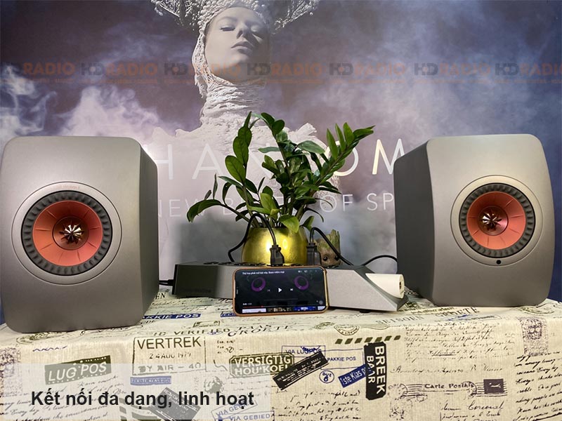 Kha nang ket noi cua Loa KEF LS50 Wireless II