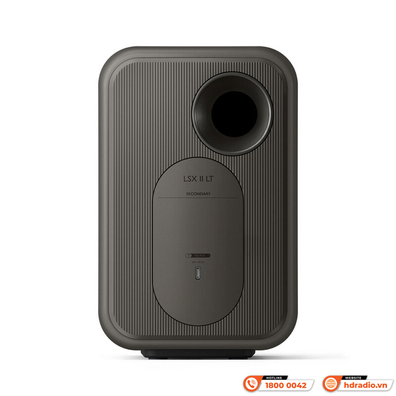 Loa KEF LSX II LT, Bass 15.5cm, 200W, 54Hz – 28kHz, 102dB, Bluetooth 5.0, Wifi, HDMI (ARC), Optical, USB, Airplay, Chromecast, RCA-10