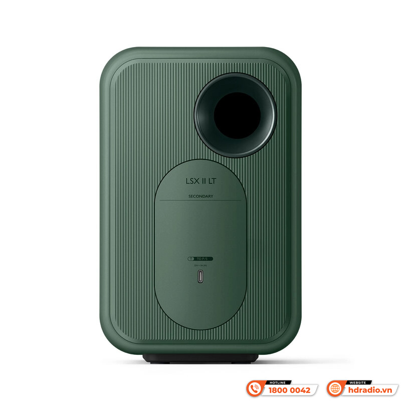 Loa KEF LSX II LT, Bass 15.5cm, 200W, 54Hz – 28kHz, 102dB, Bluetooth 5.0, Wifi, HDMI (ARC), Optical, USB, Airplay, Chromecast, RCA-5