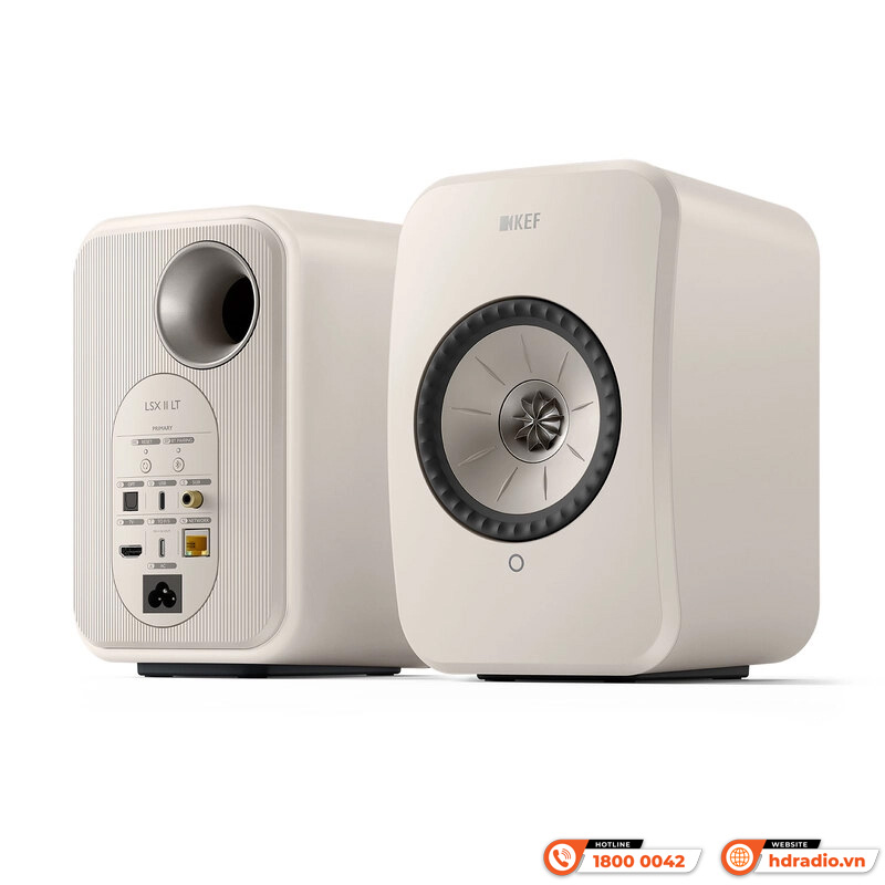 Loa KEF LSX II LT, Bass 15.5cm, 200W, 54Hz – 28kHz, 102dB, Bluetooth 5.0, Wifi, HDMI (ARC), Optical, USB, Airplay, Chromecast, RCA-13