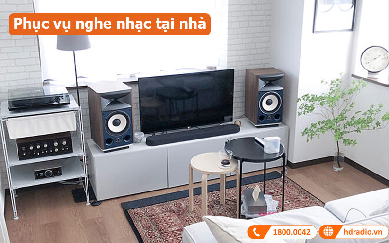 Loa JBL 4306 ứng dụng thực tế 