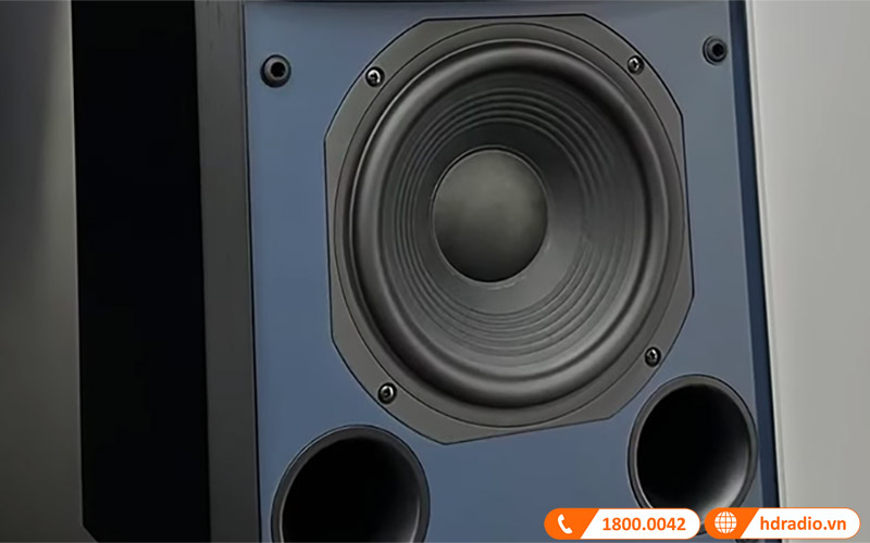 Loa trầm hình nón giấy đen 203mm JW200P-4