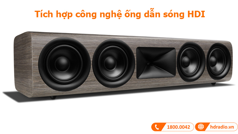 Loa center JBL HDI trang bị công nghệ hiện đại 