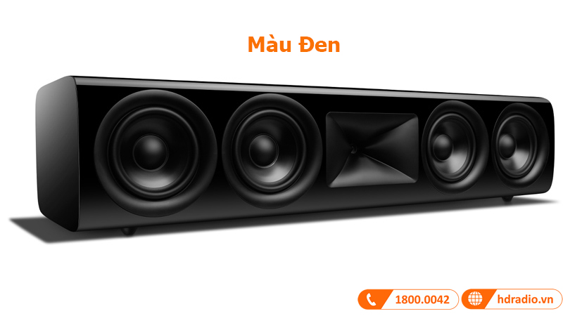 Loa center JBL HDI 4500 thiết kế màu đen