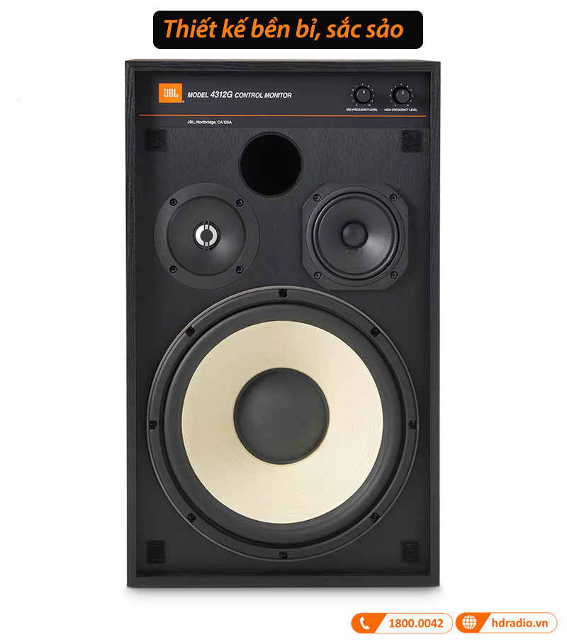 Thiết kế cao cấp của JBL 4312G