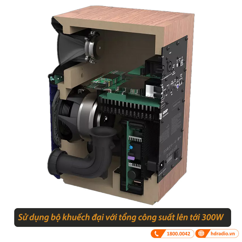 bên trong loa JBL 4305P Studio Monitor